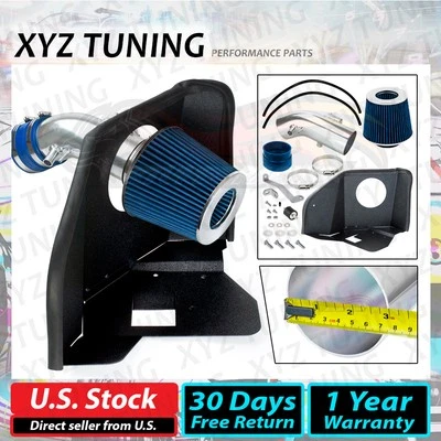 KIT ADMISIÓN AIRE ESCUDO FRÍO XYZ + FILTRO AZUL Para Toyota Camry 2007-2011 3.5L V6 Foto 1 de 4