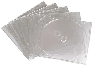 HAMA - Boîtiers CD Slim Transparente 10 unités - Afbeelding 1 van 2
