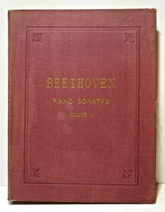 Complete bound volume of Beethoven piano sonatas, Vol. 2, by Schirmer - Picture 1 of 6