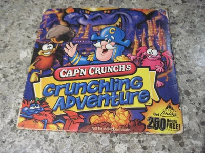 Captain Crunch Crunchling Adventure PC Windows Mac Cereal Promo Prize CD Cap’n - Image 1 of 4