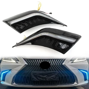 Luz de marcha diurna DRL lámpara intermitente amarilla para Lexus ES200 ES250 ES300h ES350 2018-22 - Imagen 1 de 16