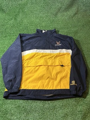 Gear For Sports Men's L Windbreaker Pouch Jacket Blue Yellow Glastron Evinrude - Image 1 of 4