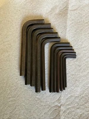  VTG.SET of CRAFTSMAN USA, UII,ALLEN  L SHAPED HEX KEY/WRENCH,HAND TOOL,DURABLE  - Image 1 of 4