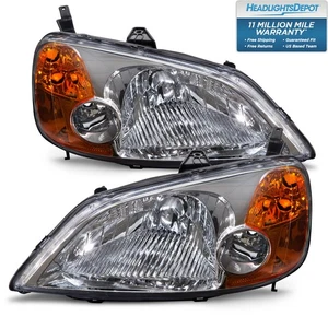 Fits Newmar Ventana 2006-2009 Motorhome RV Left and Right Headlights Pair - Picture 1 of 4