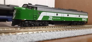 N Scale Kato Emd E8/9 Burlington Northern - Picture 1 of 8