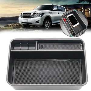 Simplify Your Driving Experience with Armrest Storage Box for Nissan Patrol Y62 - Picture 1 of 11
