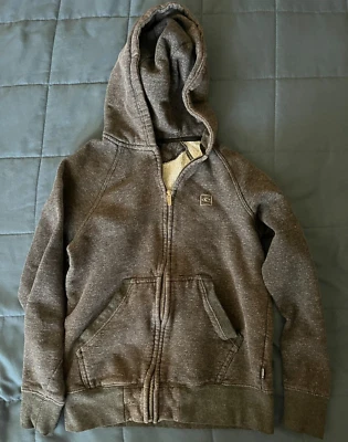 Moletom com capuz O'Neil zíper completo meninos jovens tamanho pequeno - Imagem 1 de 3