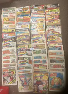 200+ Eagle / Eagle & Tiger / Roy Of The Rovers Comics 1980s - Picture 1 of 5