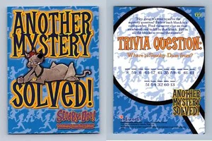 Trivia Question #65 Scooby-Doo Mysteries & Monsters 2003 Inkworks Card - Picture 1 of 1
