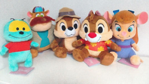 Chip 'n' Dale Rescue Rangers Special Collectible Plush Set of 5　NEW