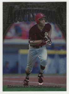1997 Topps Finest Silver Embossed #304 Delino DeShields St. Louis Cardinals BV$3 - Picture 1 of 1