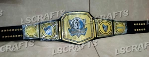 Dallas Mavericks Championship Belt Adult Size 2mm Brass - Picture 1 of 4