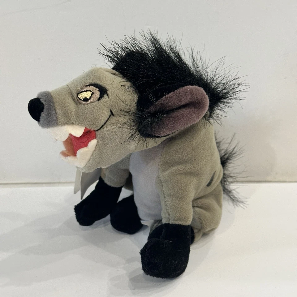 Disney 3 Hyenas Ed Shenzi Banzai Retired The Lion King Bean Bag Plush 9"