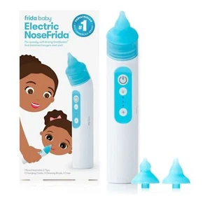 Neu mit Etikett Fridababy Electric NoseFrida Nope Tips Saugentfernung Reiniger wiederaufladbar - Bild 1 von 8