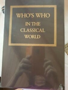 Who's who in the Roman World (and Greek) Routledge Press 2 box set sealed BN
