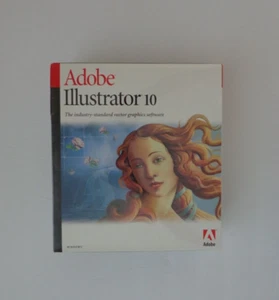Adobe Illustrator 10 Big Box For Windows - Picture 1 of 5