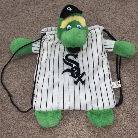 Chicago White Sox Backpack Pal MLB String Bag School Cover
