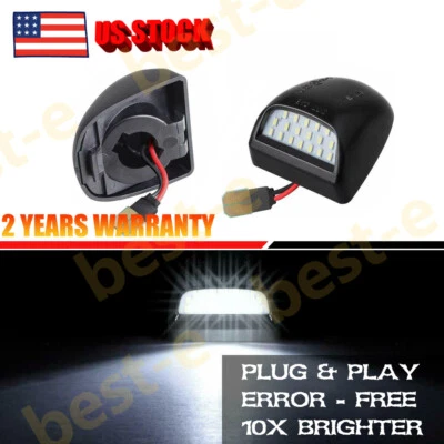 Chevy Tahoe Suburban GMC Yukon XL 2000-2006 LED matrícula luz par carcasa Foto 1 de 4