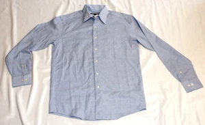NEW Men's BCBG ATTITUDE Blue Dress Shirt Modern Fit Size M 15.5 / 34-35  NWT - Picture 1 of 9