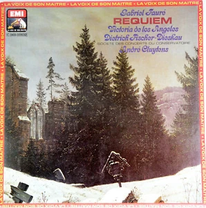 EMI C 069- 00632 FAURE Requiem LOS ANGELES FISCHER- DIESKAU CLUYTENS LP NM+ - Picture 1 of 6