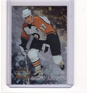 ROD BRIND'AMOUR 1998-99 ITG BAP SIGNATURE SPRING EXPO PARALLEL SP/25 #251 FLYERS