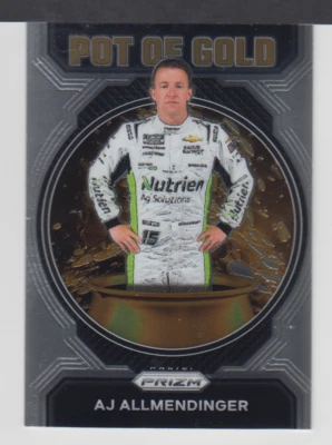 AJ ALLMENDINGER  : 2023 PANINI PRIZM - POT OF GOLD  - CARD No.# PG8 - Image 1 of 2