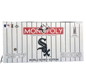 Chicago White Sox Monopoly World Series Edition New Sealed- Hasbro 2005 - Picture 1 of 3
