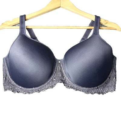 Sujetador Bali One Suave U 42D Púrpura Ultra Ligero Estrás Acolchado Push Up 3443 Foto 1 de 4