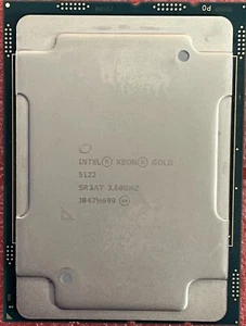 Intel Xeon Gold 5122 3.6GHz 4-Core SR3AT LGA3647 Server CPU Processor - Picture 1 of 1