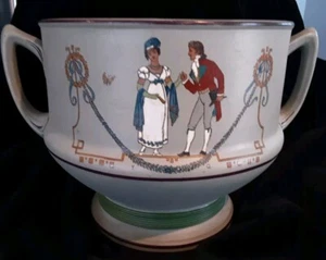 VILLEROY & BACH Mettlach Art Nouvea (1910) Tureen or Punchbowl Handmade Bavaria - Picture 1 of 20