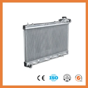 Radiator For Subaru Impreza L LX GC8 1993-98 1.8L 2.2L H4 2 Row 1574 Aluminum AT - Picture 1 of 7