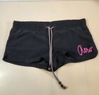 Aeropostale Aero Shorts Black Drawstring Pocket Shortie Beach Swim Size M