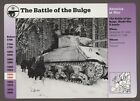 The Battle Of The Bulge   Story Of America At War History Card