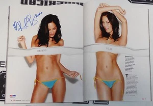 Kenda Perez Signed 2010 UFC Magazine PSA/DNA COA Autograph Pride August Sept MMA - Picture 1 of 16