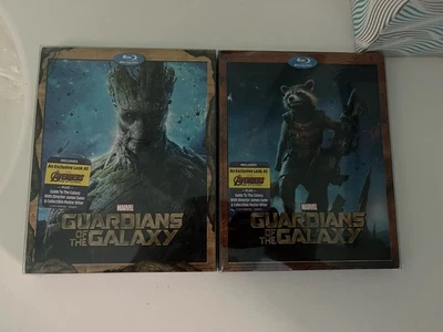 Guardians of the Galaxy Blu Ray W/ Walmart Exclusive Slipcover Lot 2 - Image 1 of 2