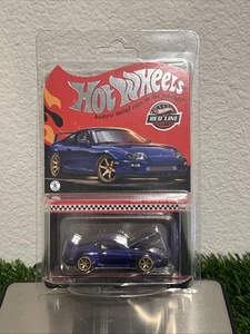 2024 RLC Hot Wheels Collectors 1997 Toyota Supra Blue Open - Picture 1 of 6