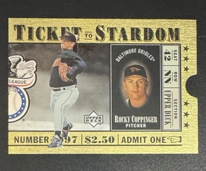 Rocky Coppinger 1996 Upper Deck Ticket To Stardom #TS16 - Baltimore Orioles - Picture 1 of 2