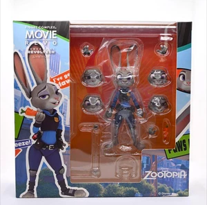Kaiyodo Movie Revo Judy Hopps Zootopia Revoltech Figura Giappone Nuovo Disney Coniglio - Foto 1 di 2