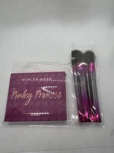 Violet Voss Eye Pinky Promise 12 Eyeshadow Palette & BH Cosmetics Brush 2,4,5,7 - Picture 1 of 9