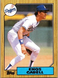 1987 Topps #509 Enos Cabell - Picture 1 of 2