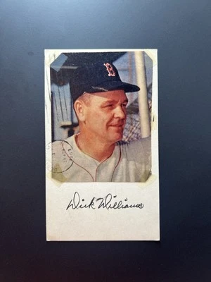 Dick Williams Signed Government Postcard GPC - Image 1 of 2