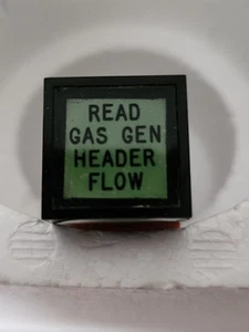 Eaton Push Button/ Indicator PN 851-24512-126, NSN 5930-01-269-5069, NOS. - Picture 1 of 6