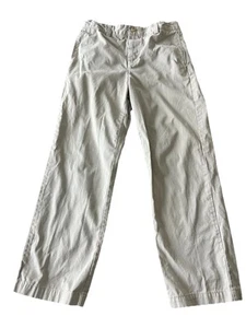 VINEYARD VINES Boy's SZ 12 Stretch Breaker Khaki Pants Adjustable Preppy Uniform - Picture 1 of 6
