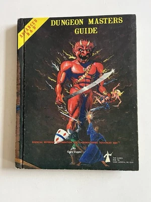 Advanced Dungeons and Dragons Dungeon Masters Guide TSR 1979 Foto 1 de 4