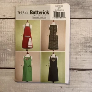 Butterick 5541 Sewing Pattern Full Length Aprons Misses Sizes Sm-Med-Lg UNCUT - Picture 1 of 4