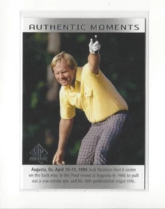 2014 SP Authentic #55 Jack Nicklaus (Authentic Moments) - Bild 1 von 1