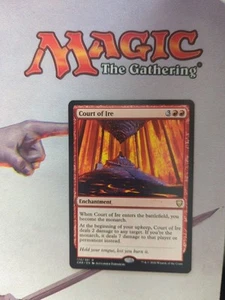 1x COURT OF IRE - Commander -  MTG - Magic the Gathering - Picture 1 of 1