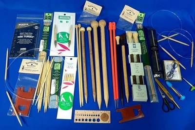 Mixed Lot Lantern Moon Lakewood Clover Knitting Needles Knit Lite Sewing Lot - Image 1 of 4