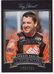2005 Press Pass Legends Gold Parallel Card #29G #'ed/750 Tony Stewart - Picture 1 of 1