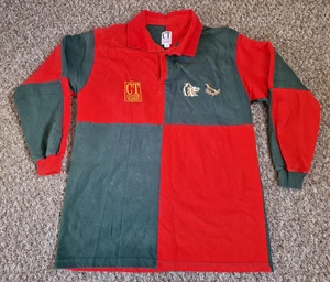 Vintage SOUTH AFRICA WALES Cotton Traders Rugby Union 1995 Shirt - UK Size LARGE - Picture 1 of 3